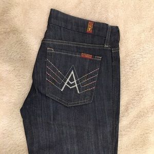 7 for all mankind ‘A’ pocket jeans.